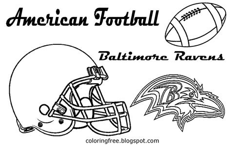 Baltimore Ravens Coloring Pages - Learny Kids