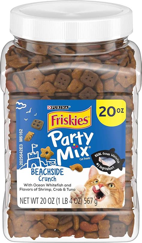 Amazon.com: Purina Friskies Made in USA Facilities Cat Treats, Party ...