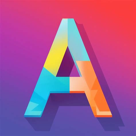 Premium AI Image | A monogram letter A logo design