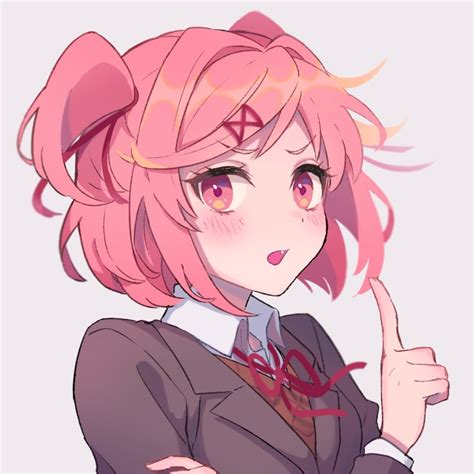 Natsuki (art by misuto) : r/DDLC