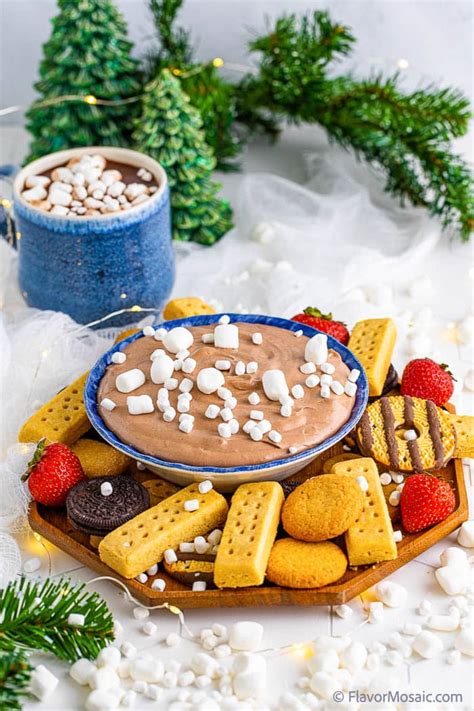 Hot Chocolate Dip - Flavor Mosaic