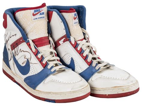 Lot Detail - 1987-88 Charles Barkley Game Used & Dual Signed Philadelphia 76ers Nike Sneakers ...