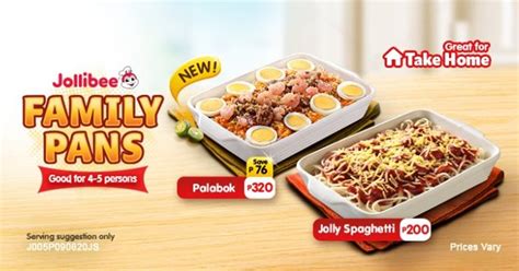 Jollibee Palabok and Spaghetti Family Pans Promo | Manila On Sale