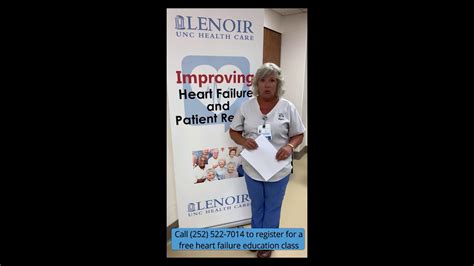 UNC Lenoir Health Care Heart Failure Program - YouTube