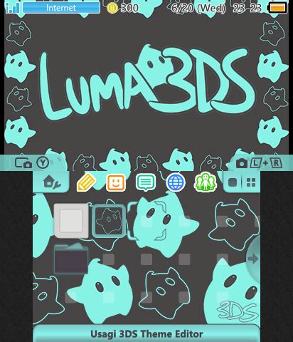 Luma 3DS | Theme Plaza