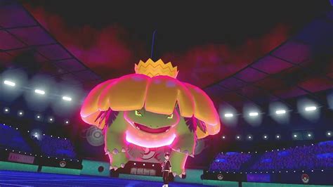 Shiny Gigantamax Venusaur in Pokemon Sword and Shield Isle of Armor ...