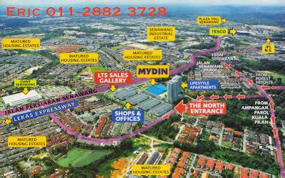 Bandar Prima Senawang ( Mydin Senawang ): Bandar Prima Senawang Map