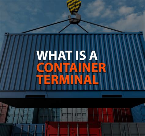 Sea logistics basics – What is a container terminal