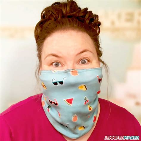 Gaiter Face Mask Pattern - Easy, Fast, & Versatile! | Easy face masks, Mask, Face mask