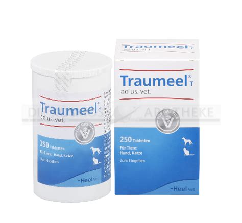 TRAUMEEL T Tablets for Dogs/Cats 250 Pcs - Traumeel - Heel - Our Brands - Homoempatia ...