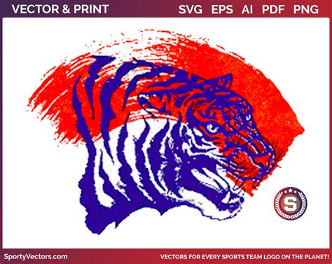 Savannah State Tigers - College - Primary Logo (2001) - Sports Logo SVG ...