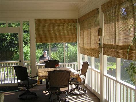 Privacy Shades for Screened Porch | Outdoor blinds for screen porch | Porch shades, Patio shade ...