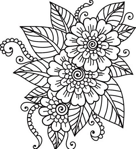 Bunga Coloring Pages Coloring Pages