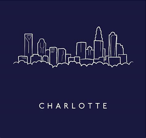 Charlotte Skyline Illustrations, Royalty-Free Vector Graphics & Clip Art - iStock