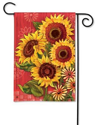 Magnet Works - Red Barn Sunflowers Garden Flag | Red barn, Flag decor, Garden flags