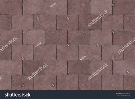 Brick Wall Texture Rough Granite Stones Stock Illustration 1380183524 ...