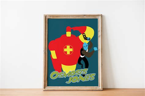 Osmosis Jones Instant Download / Fan Art / Children Movie / Osmosis ...