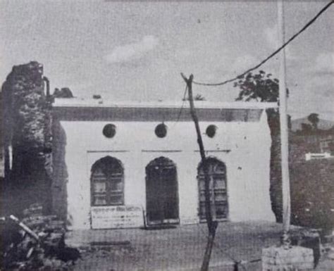 Image: Original structure of Gurudwara Sri Sheesh Mahal Sahib, Kiratpur ...