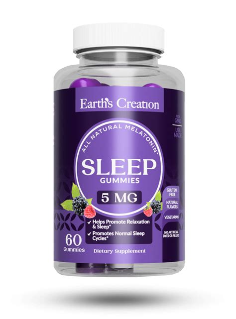 Melatonin Sleep Gummies – Earth's Creation USA