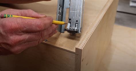 How To Install Blum Tandem Undermount Drawer Slides Into Face Frame ...