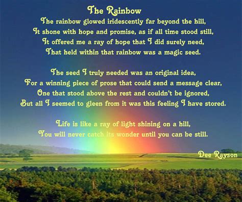 What does a rainbow mean to you? | Rainbow meaning, Rainbow, All about time