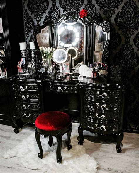 Pin on home sweet horrorshow | Gothic home decor, Gothic decor bedroom ...