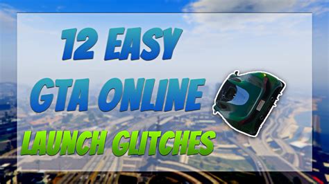 12 VERY EASY GTA 5 ONLINE LAUNCH GLITCHES | 12 SIMPLE GTA V ONLINE LAUNCH GLITCHES *WORKING 2021 ...