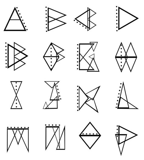 Geometric Tattoo - 1: Looking at Typography - Creating a Geometric ...