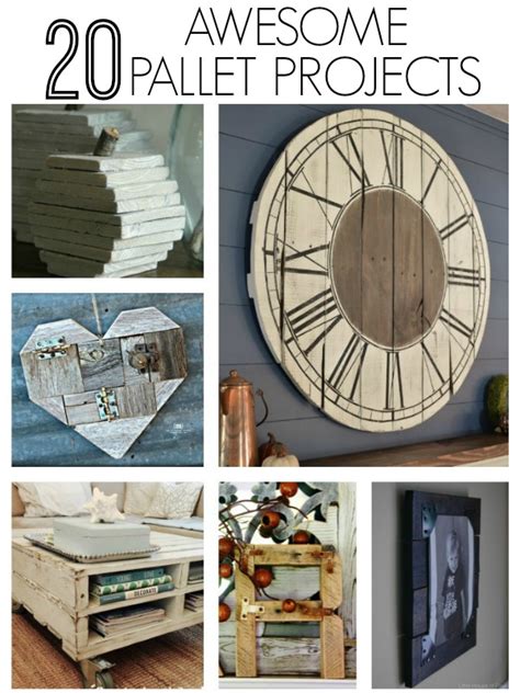 20 Awesome DIY Pallet Projects | Little House of Four - Creating a ...