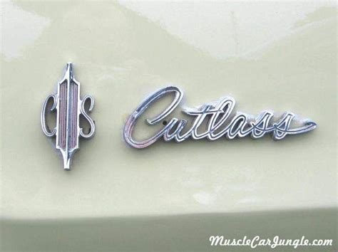 1967 Olds Cutlass Convertible Emblem | Car emblem, Car badges, Emblems