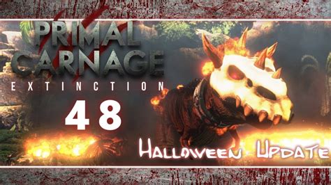 PRIMAL CARNAGE: EXTINCTION 🦖048 - Halloween Skins und DinoDeathMatch ...