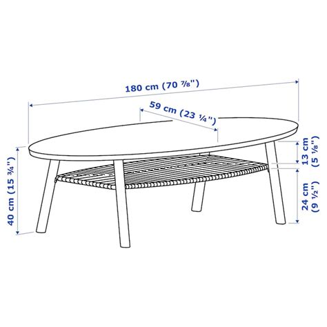 STOCKHOLM coffee table, walnut veneer, 707/8x231/4" - IKEA