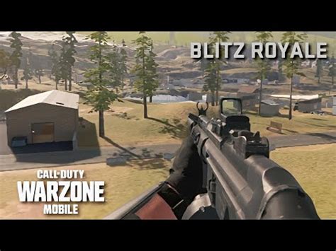 WARZONE MOBILE - BLITZ ROYALE MODE GAMEPLAY (Max Graphics) - YouTube