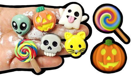 DIY EMOJI HALLOWEEN! Polymer Clay Tutorial