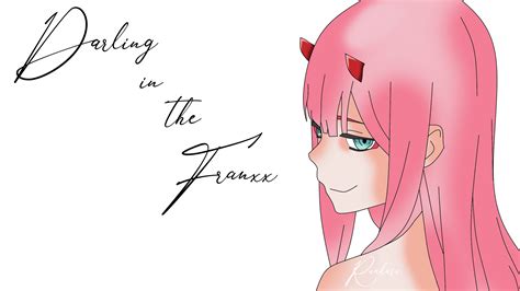 Zero Two | Darling In The FranXX by RuukasuDraw on Newgrounds