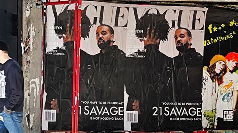 Drake, 21 Savage settle lawsuit over fake Vogue cover