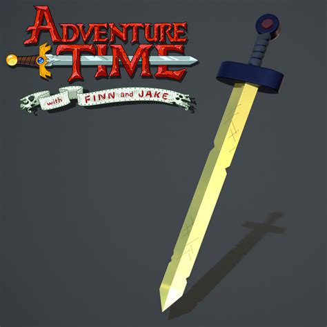 Bill Allard - Freelance Modelling and Texture Artist - Adventure Time - Finn's Sword Scarlet