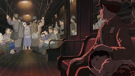 Grave of the Fireflies, anime, Studio Ghibli, train, HD Wallpaper | Rare Gallery