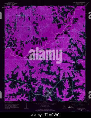 New Brockton, Alabama, map 1960, 1:24000, United States of America by Timeless Maps, data U.S ...