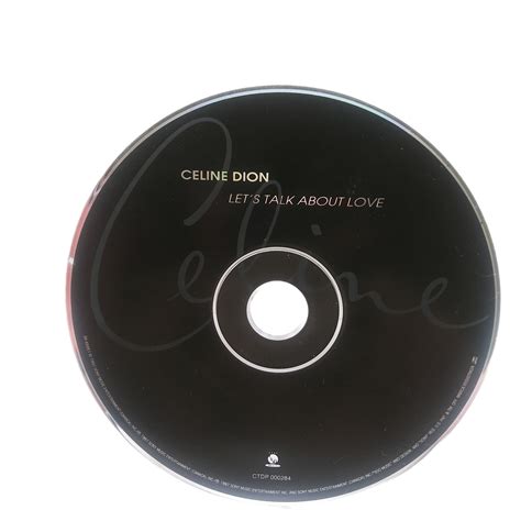 CELINE DION Lets Talk About Love 1997 CD Release - Etsy