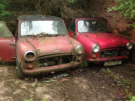 MORRIS MINI COOPER S x 2 Restoration projects classic 1963