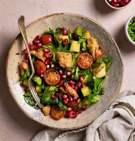 √ Fattoush Dressing With Pomegranate Molasses - Tia Reed