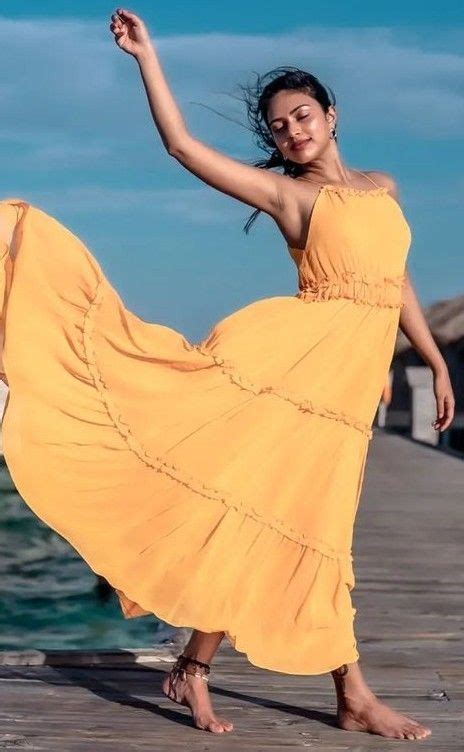 Pin by anu Raj on amala paul | Summer dresses, Fashion, Shoulder dress