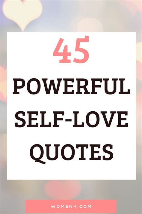 45 powerful self love quotes to remind you of your worth – Artofit