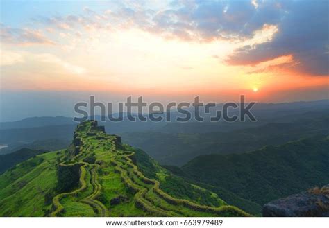 This Rajgad Fort Located Maharashtra Place Stock Photo 663979489 | Shutterstock