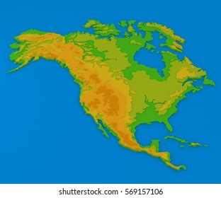 South Americaphysical Map Stock Vector (Royalty Free) 426427222 | Shutterstock