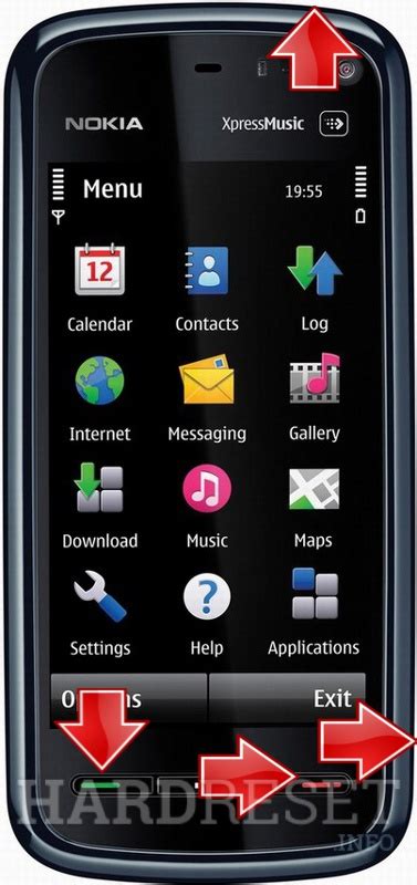 How to do a hard reset on NOKIA 5800 XpressMusic? - HardReset.info