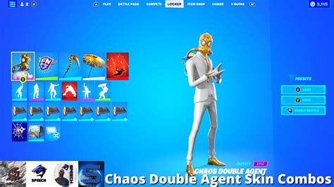 Chaos Double Agent Skin Combos (Fortnite Battle Royale) - YouTube