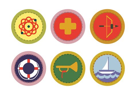 Boy Scout Badge Vector 99519 Vector Art at Vecteezy