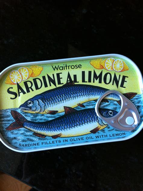 Waitrose's canned sardines | Sardine, Sardines, Vintage tins